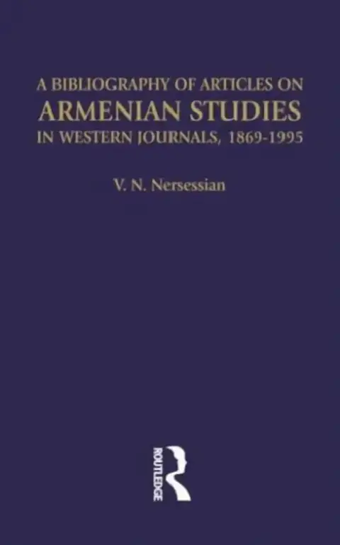 Cover of A Bibliography of Articles on Armenian Studies in Western Journals, 1869-1995