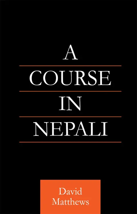 Cover of Course in Nepali