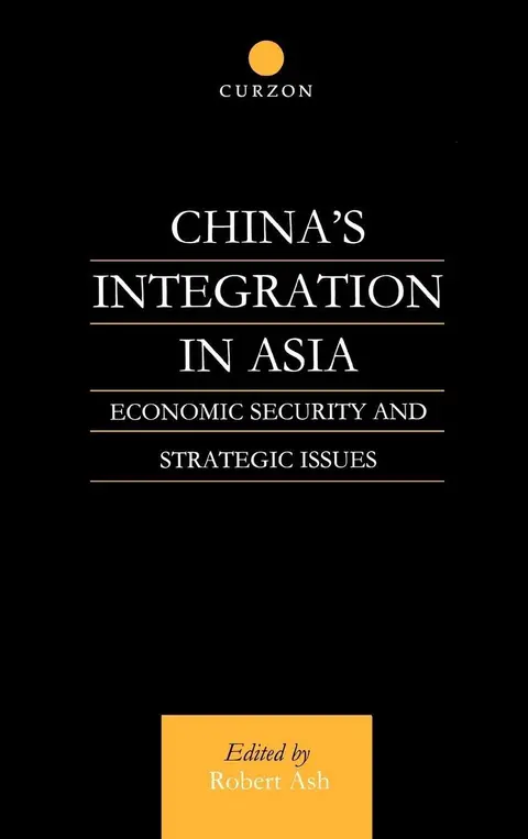 Cover of China's Integration in Asia