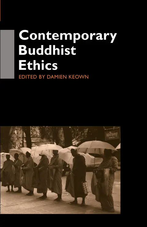 Cover of Contemporary Buddhist Ethics