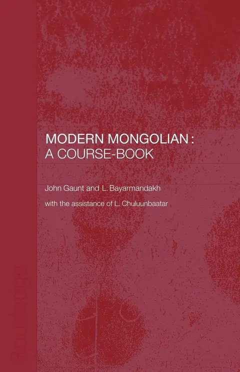 Cover of Modern Mongolian