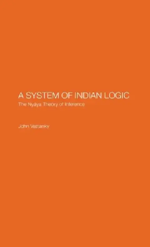 Cover of A System of Indian Logic