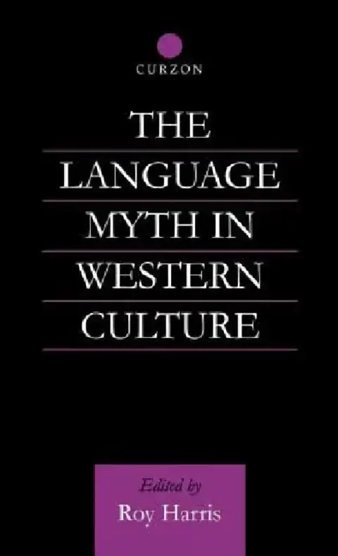 Cover of The Language Myth in Western Culture