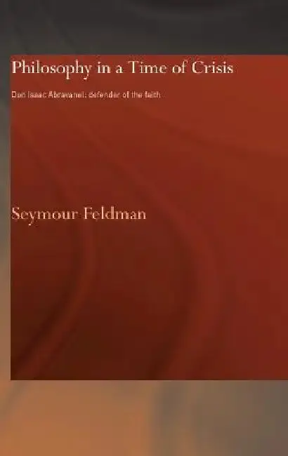 Cover of Philosophy in a Time of Crisis