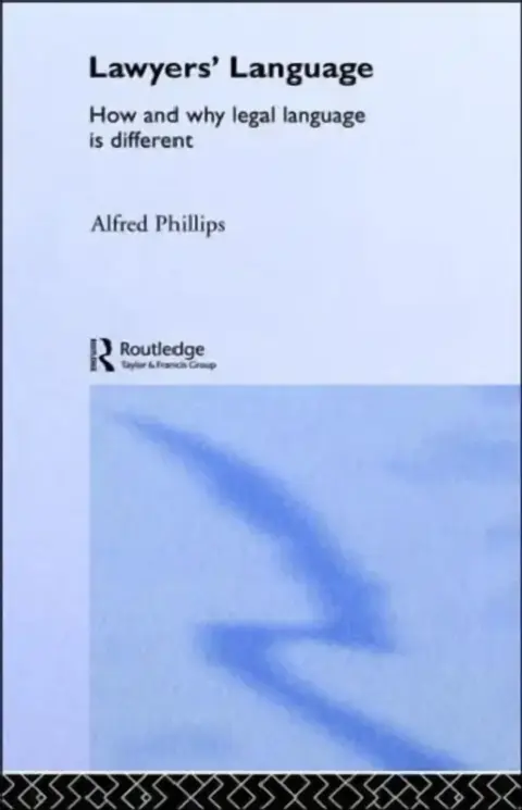 Cover of Lawyers' Language