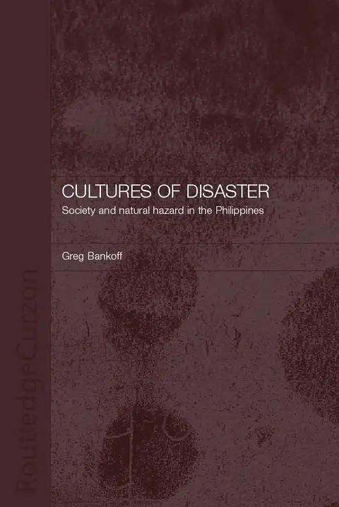 Cover of Cultures of Disaster