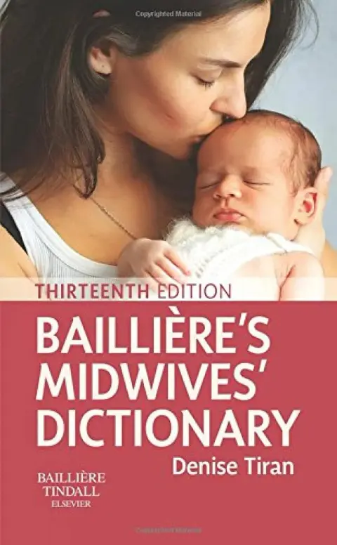 Cover of Bailliere's Midwives' Dictionary