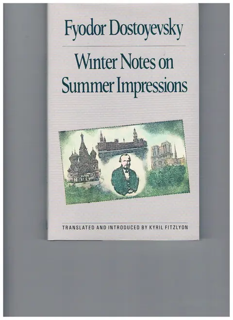 Cover of Winter Notes on Summer Impressions