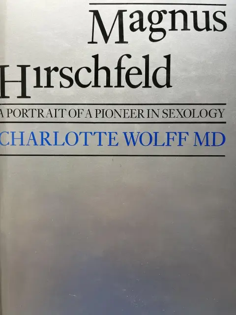 Cover of Magnus Hirschfeld