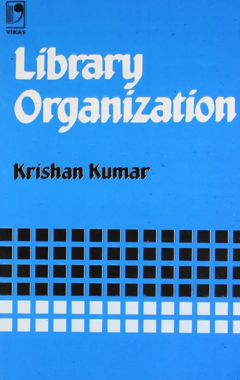 Cover of Library Organization