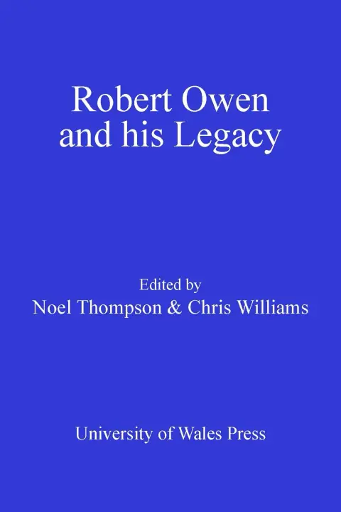 Cover of Robert Owen and His Legacy