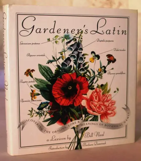 Cover of Gardener's Latin
