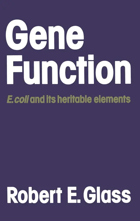 Cover of Gene Function