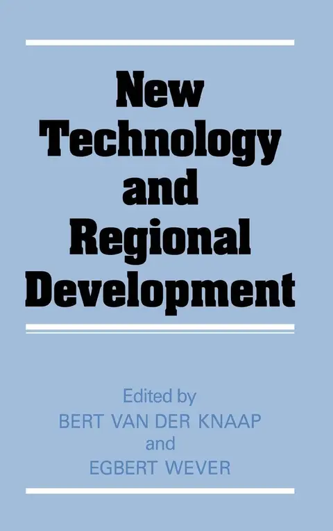 Cover of New Technology and Regional Development