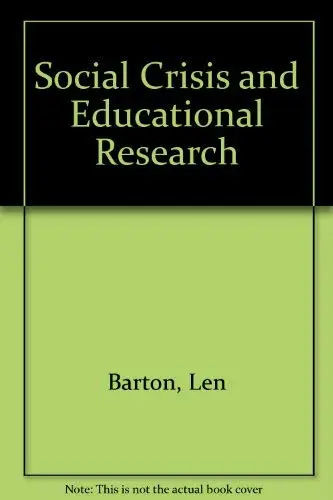 Cover of Social Crisis and Educational Research