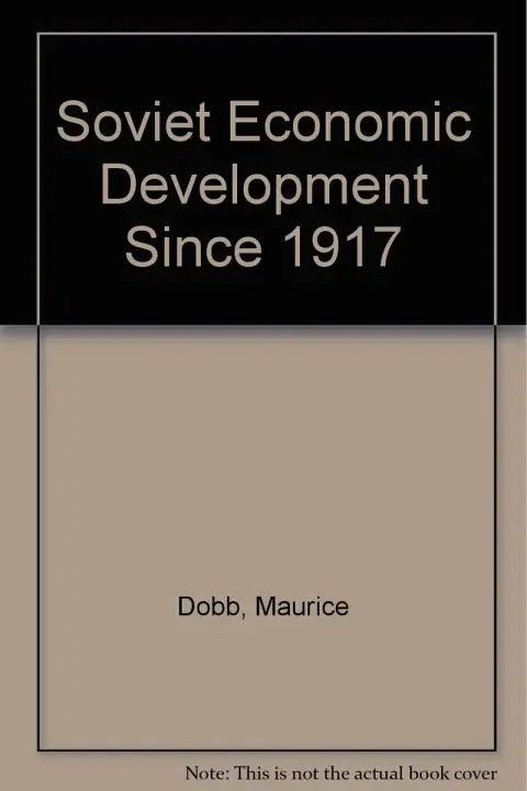 Cover of Soviet Economic Development Since 1917