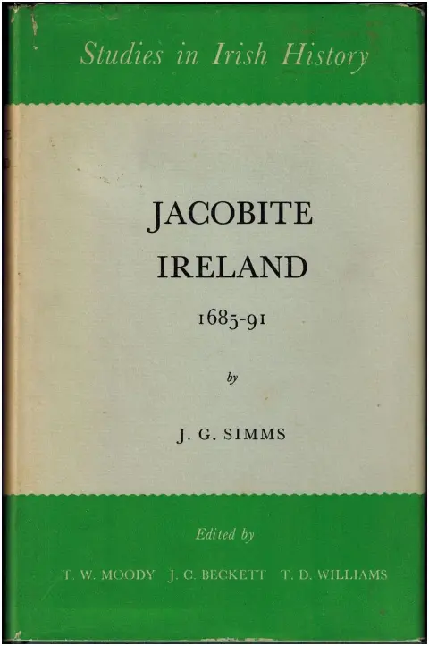 Cover of Jacobite Ireland, 1685-91