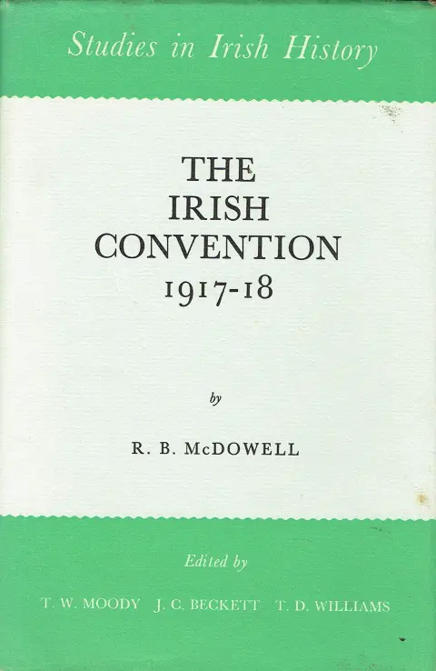 Cover of Irish Convention, 1917-18