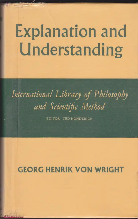 Cover of Explanation and Understanding