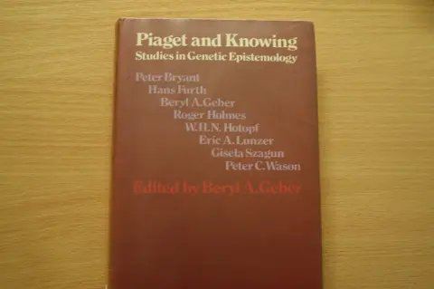 Cover of Piaget and Knowing