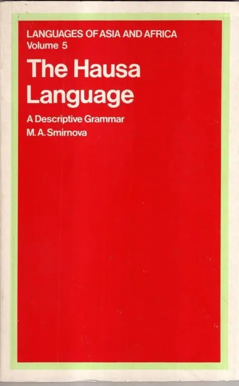 Cover of Hausa Language