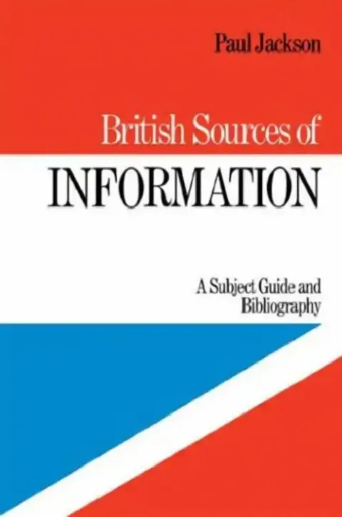 Cover of British Sources of Information