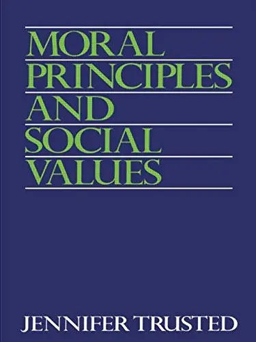 Cover of Moral Principles and Social Values