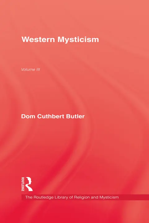 Cover of Western Mysticism
