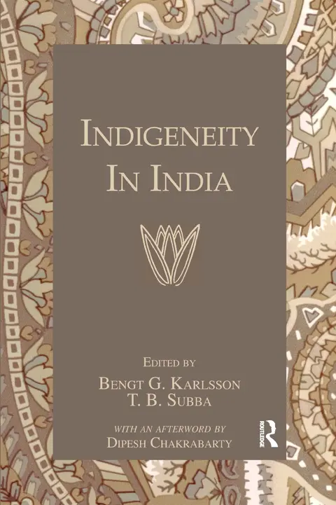 Cover of Indigeneity in India