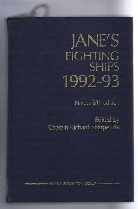 Cover of Jane's Fighting Ships 1992-93
