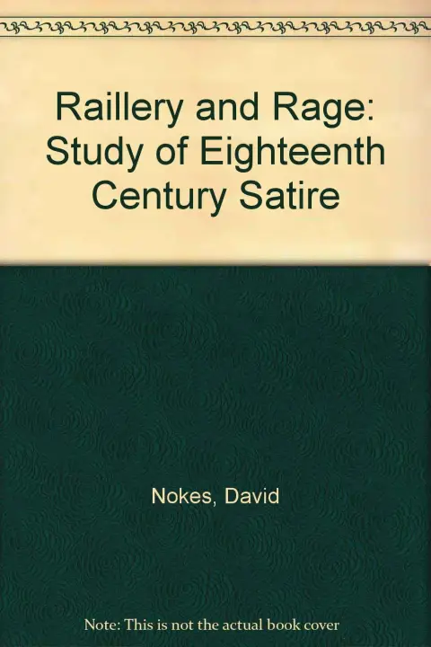 Cover of Raillery and Rage