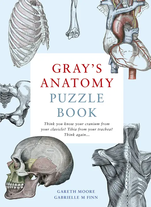 Cover of Gray's Anatomy Puzzle Book