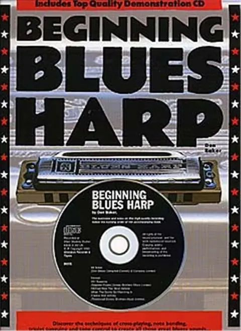Cover of Beginning Blues Harp
