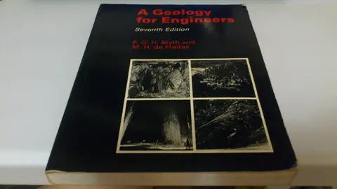 Cover of A Geology for Engineers, Seventh Edition