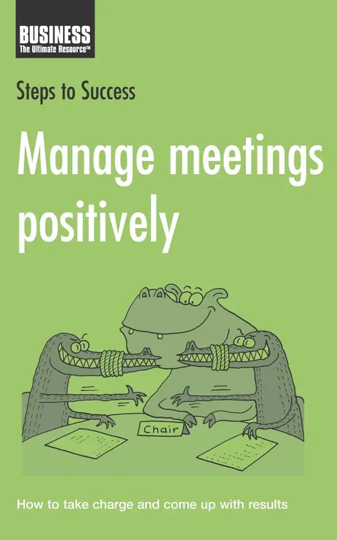 Cover of Manage Meetings Positively