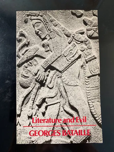 Cover of Literature and Evil