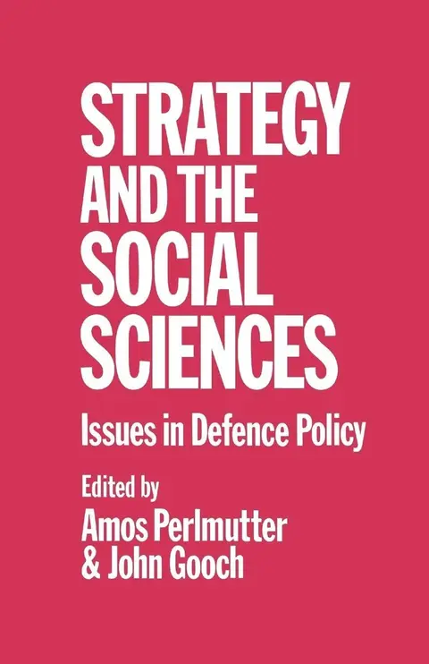Cover of Strategy and the Social Sciences