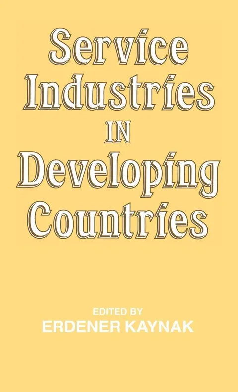 Cover of Service Industries in Developing Countries