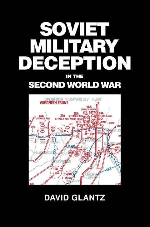 Cover of Soviet Military Deception in the Second World War