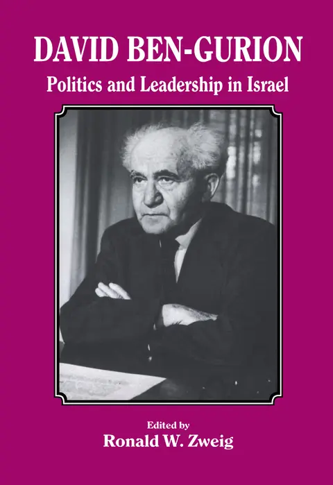 Cover of David Ben-Gurion