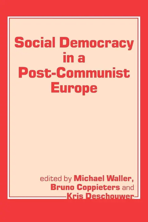 Cover of Social Democracy in a Post-Communist Europe