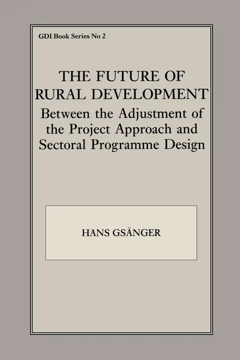 Cover of The Future of Rural Development