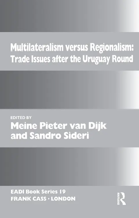 Cover of Multilateralism Versus Regionalism