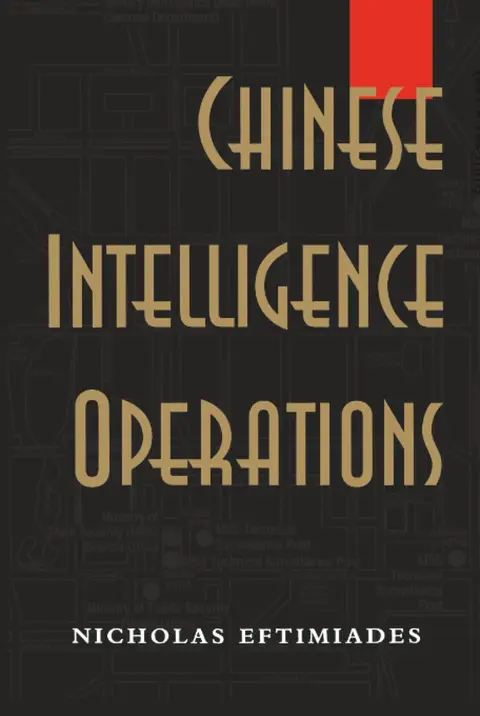 Cover of Chinese Intelligence Operations