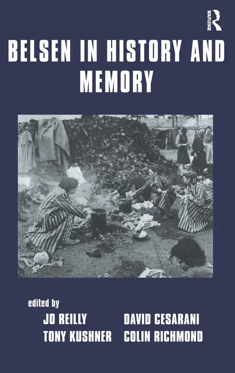Cover of Belsen in History and Memory