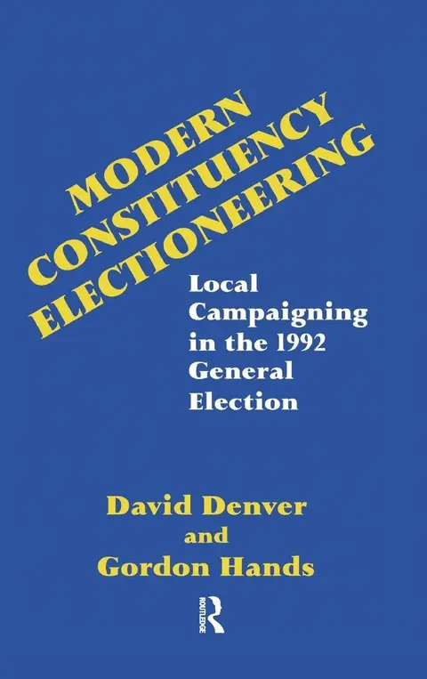 Cover of Modern Constituency Electioneering