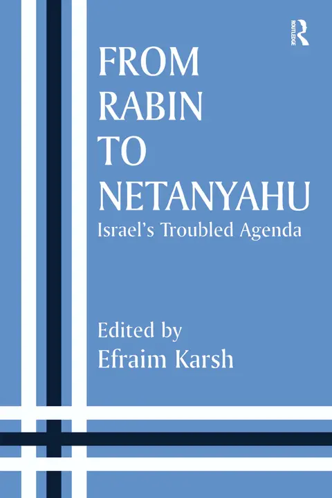 Cover of From Rabin to Netanyahu