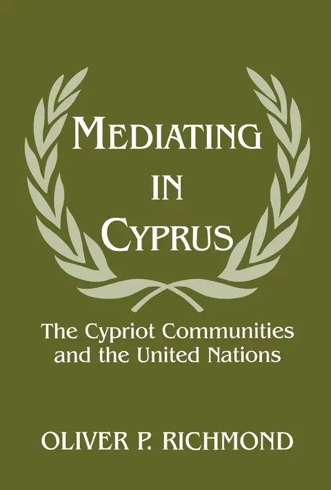 Cover of Mediating in Cyprus