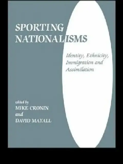 Cover of Sporting Nationalisms