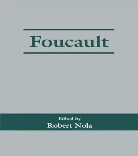 Cover of Foucault